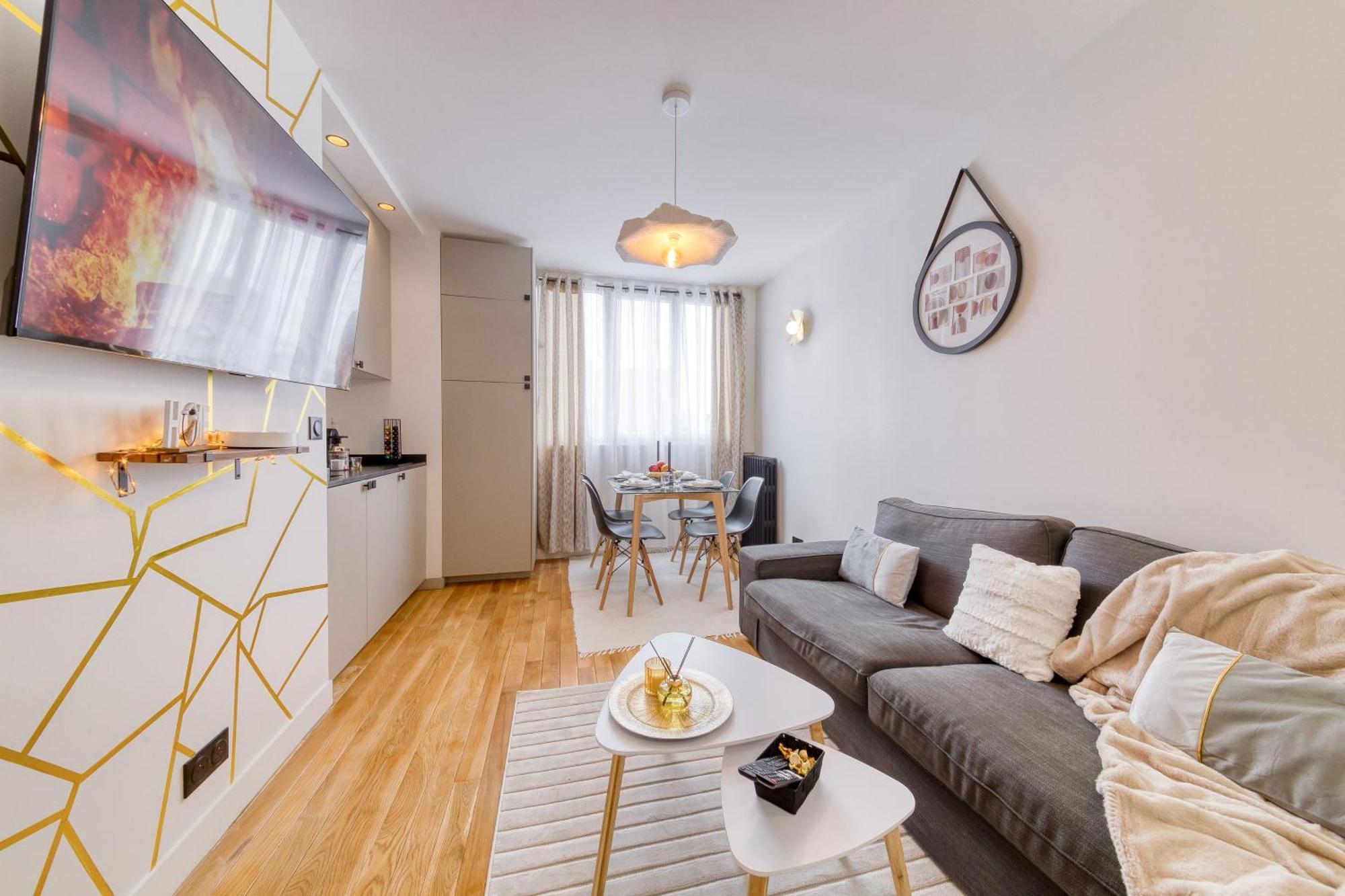 L'Audace T2 Refait A Neuf A Vanves Exteriör bild